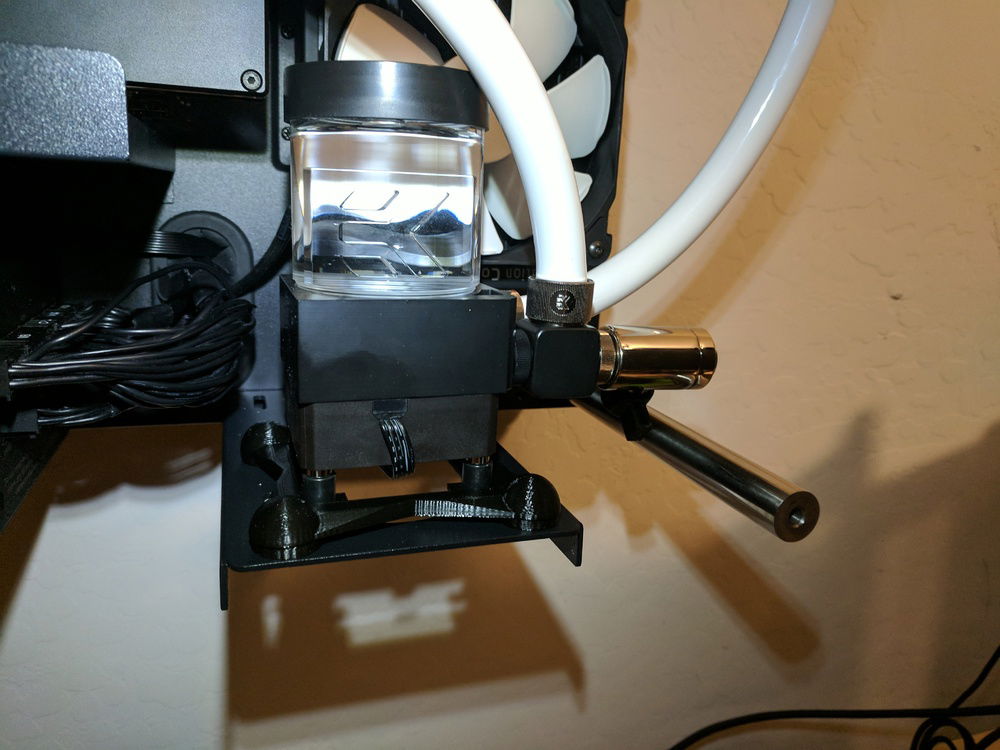 3d printed mount for ekwb EK-XRES for the p3 pump mount