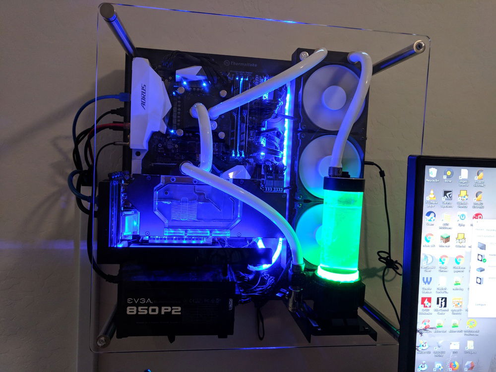 New Enermax	NEOChanger pump rez combo due to pump issues with EK-XRES