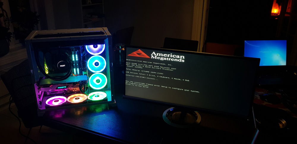 First start. It posted!