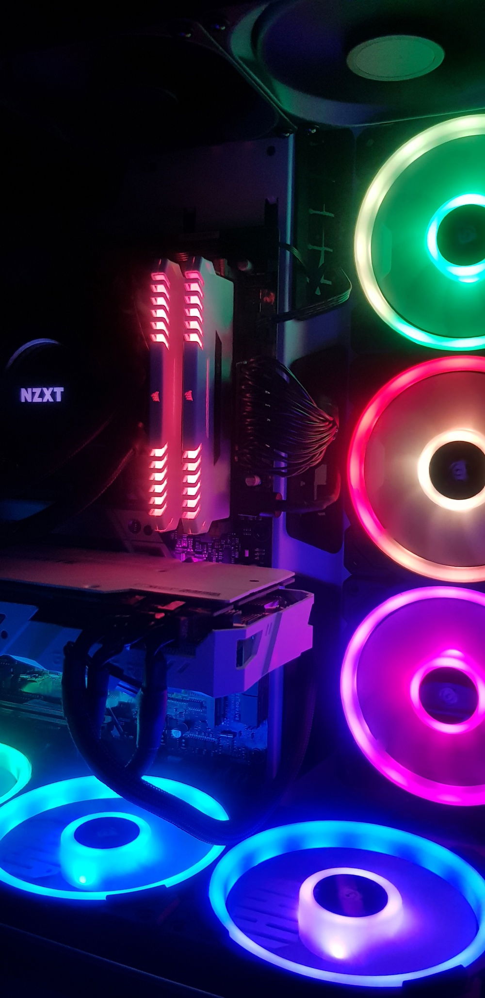The RGB is going crazy by default
