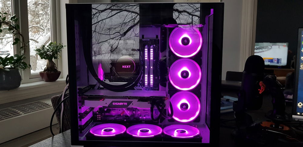 Testing RGB. Purple theme!
