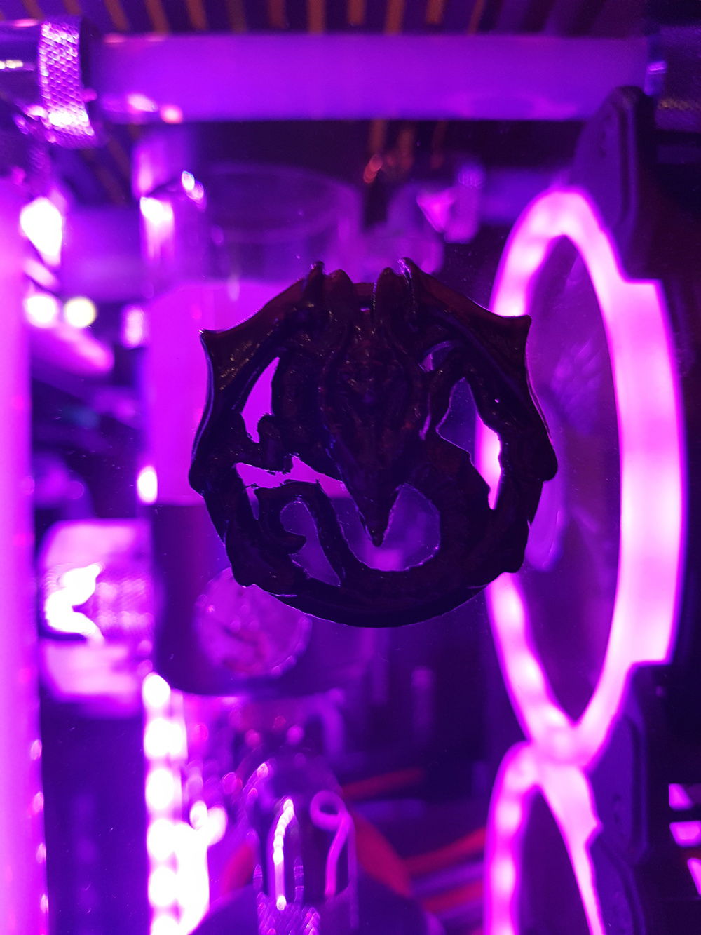 3d printed Emblem on front pannel