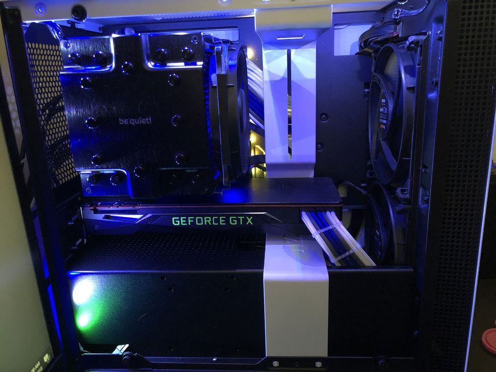 Before the custom loop project. CPU cooled by Dark Rock Pro 4.