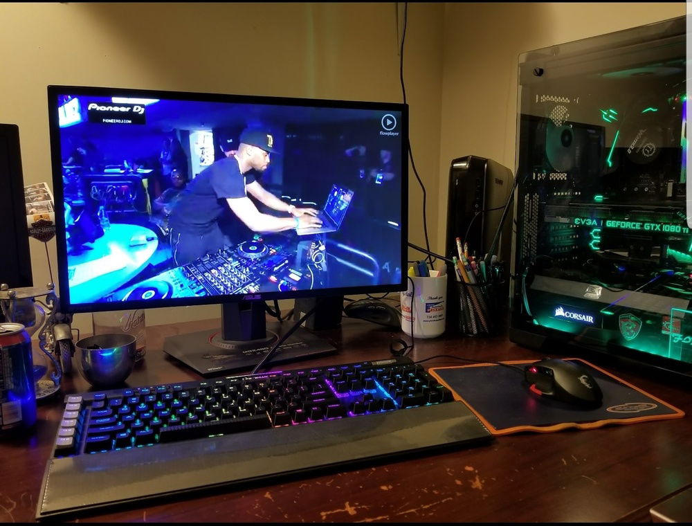 First Dual setup with new PC