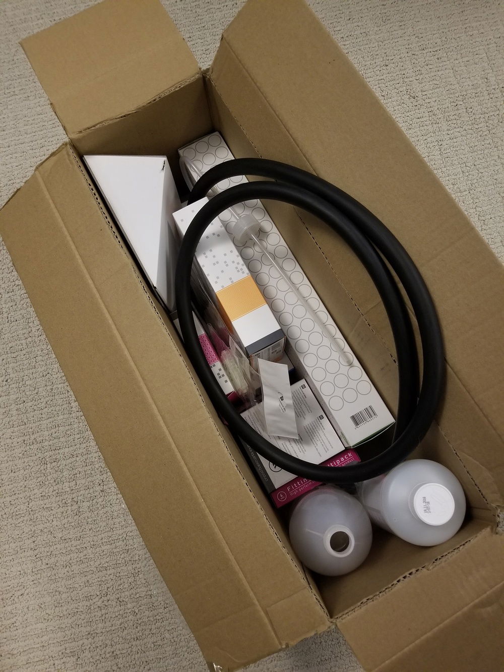 EKWB parts for cooling - box arrived!