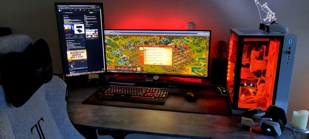 2020 Dual monitor setup add.