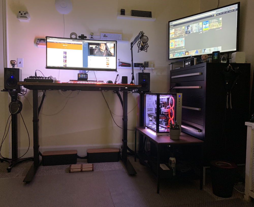 Jarvis Desk at standing height