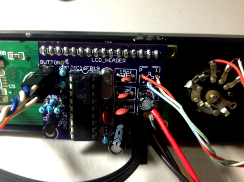 The controller for the industrial grade San ace fan hooked to the cpu aio.