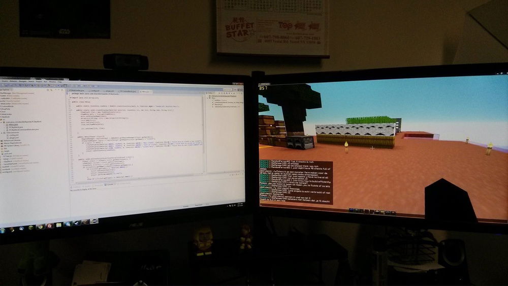 Dual Asus VE248 monitors