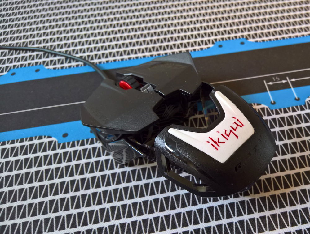 Of course the mouse had to be themed as well....