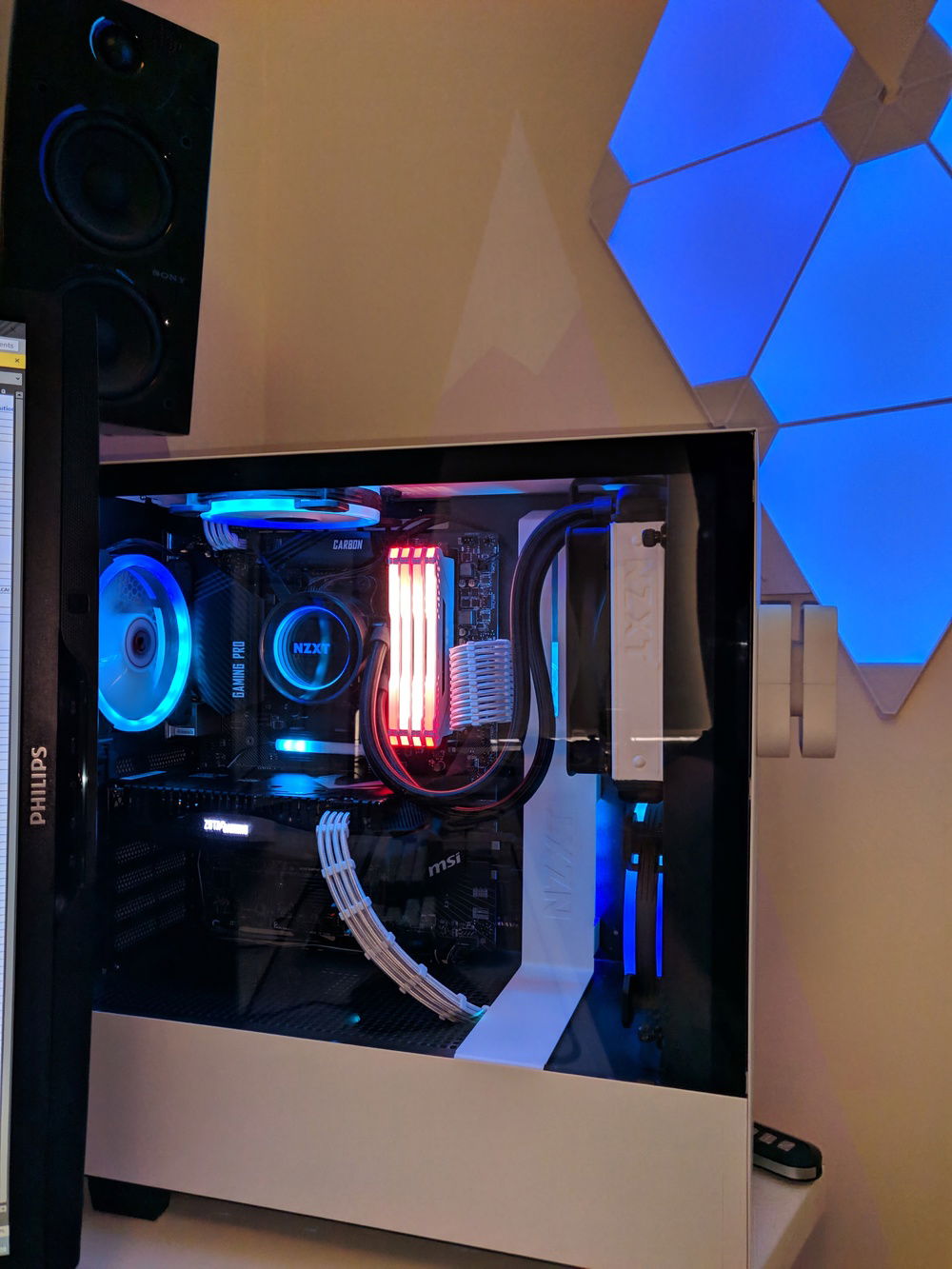 EZDIY FAB NVMe rgb heatshield.