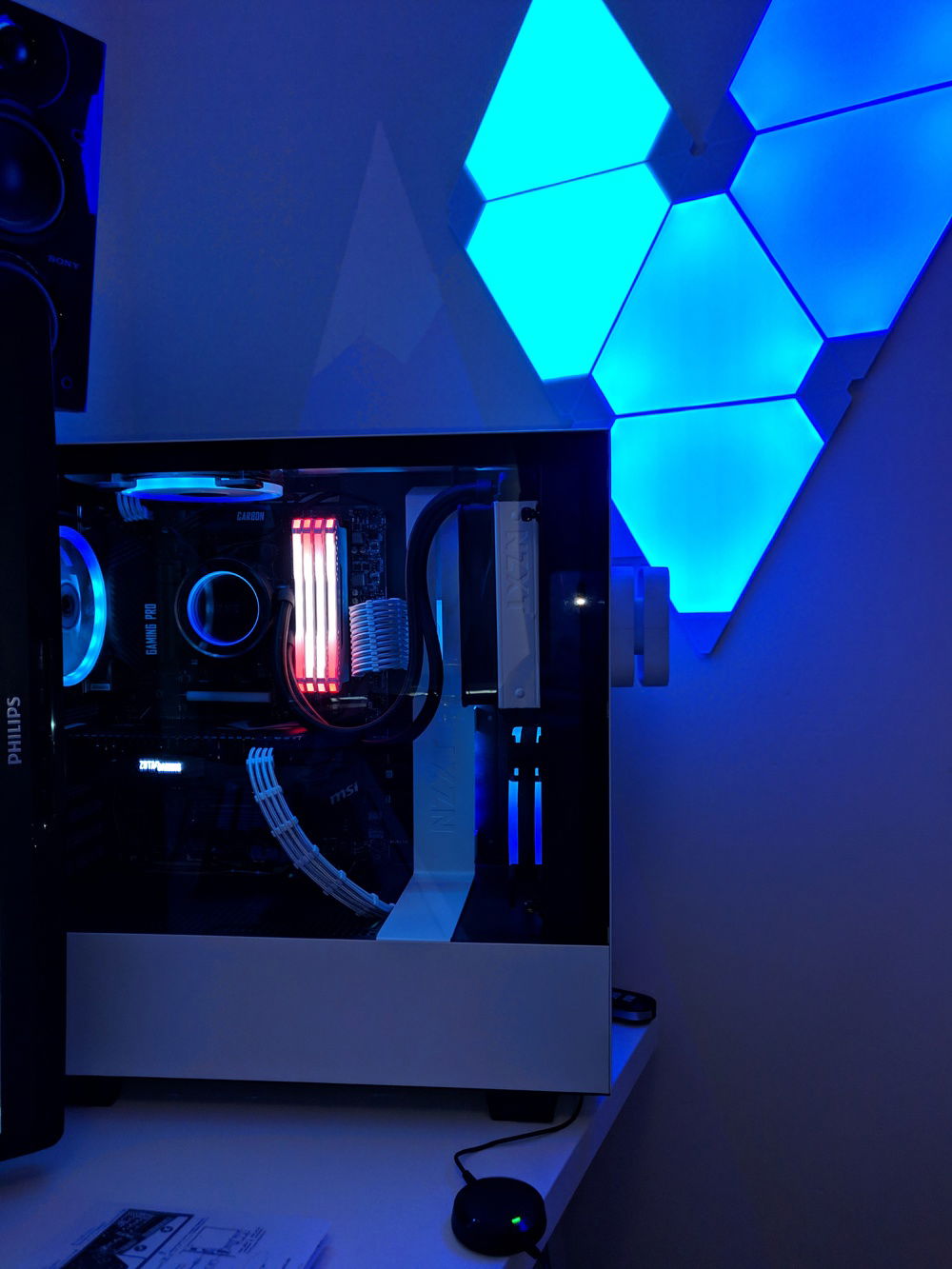 Ironman and Jarvis themed lighting