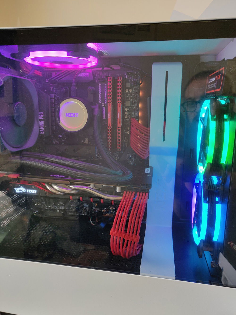 First build in new case