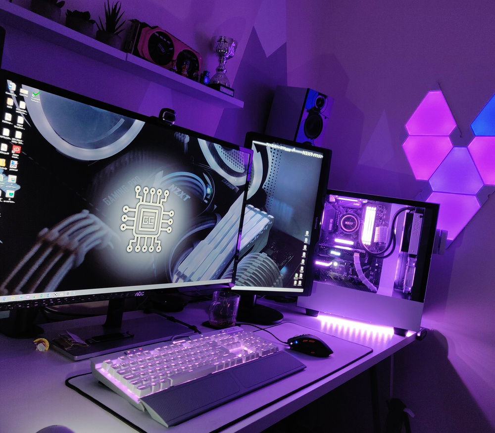 Part of the full set up