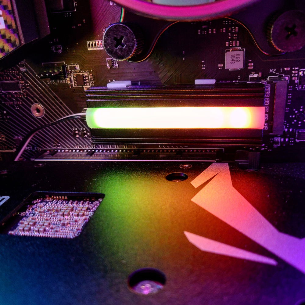 EZDIY FAB NVMe RGB Heatsync