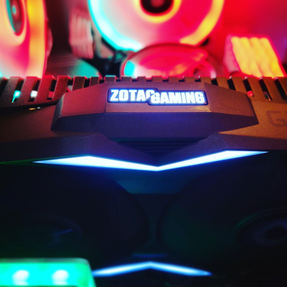 Looking up to the Gods of Gaming at Zotac