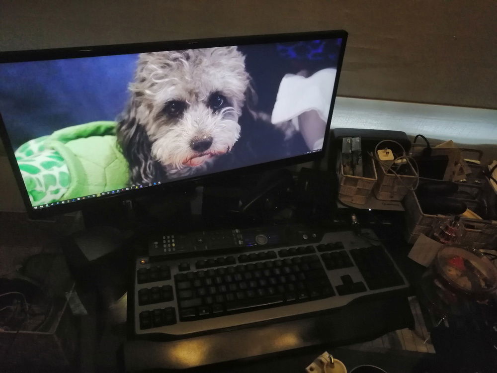 picture of what's seen on my desktop