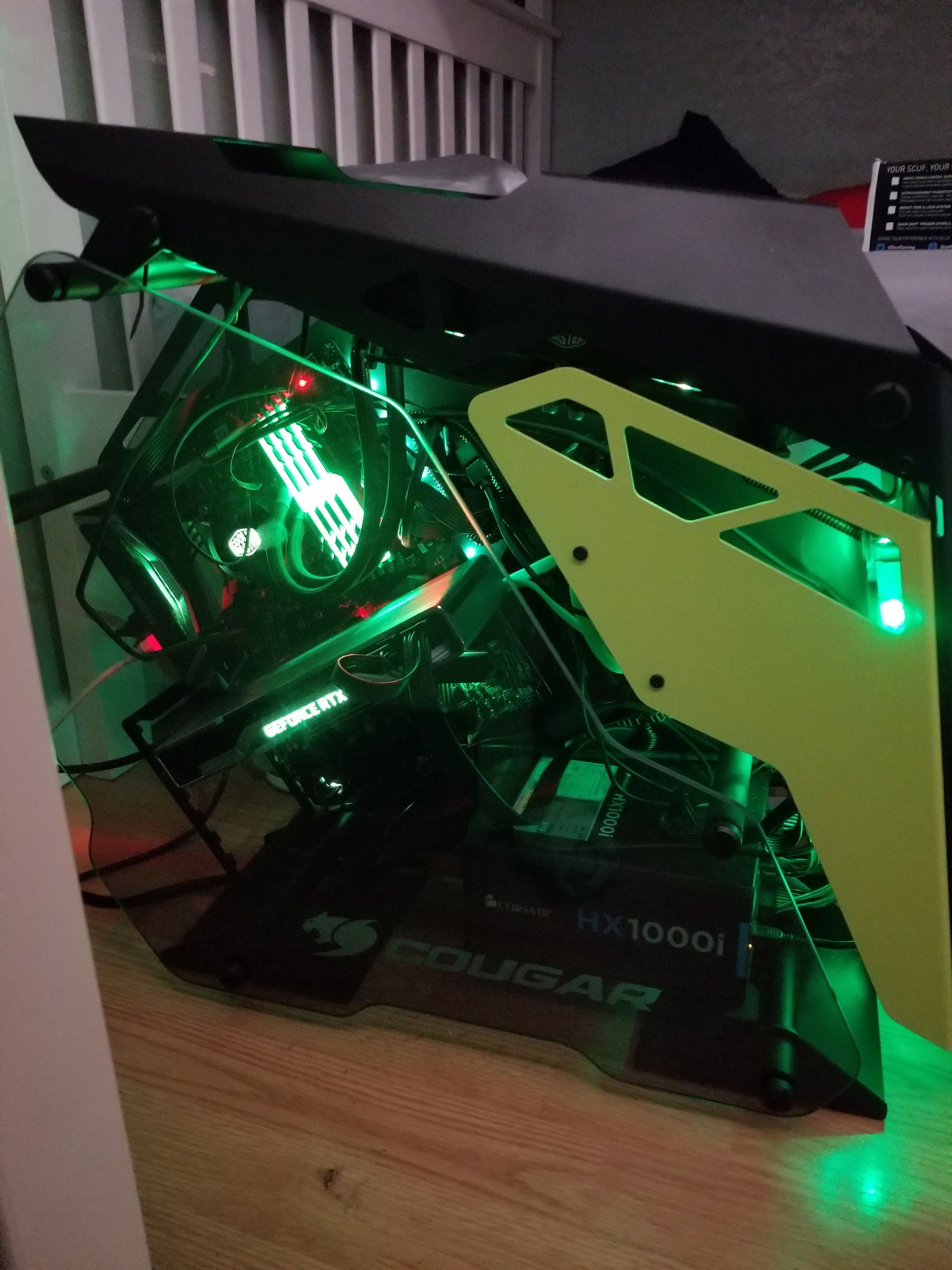 Black and green ultimate gaming PC » builds.gg