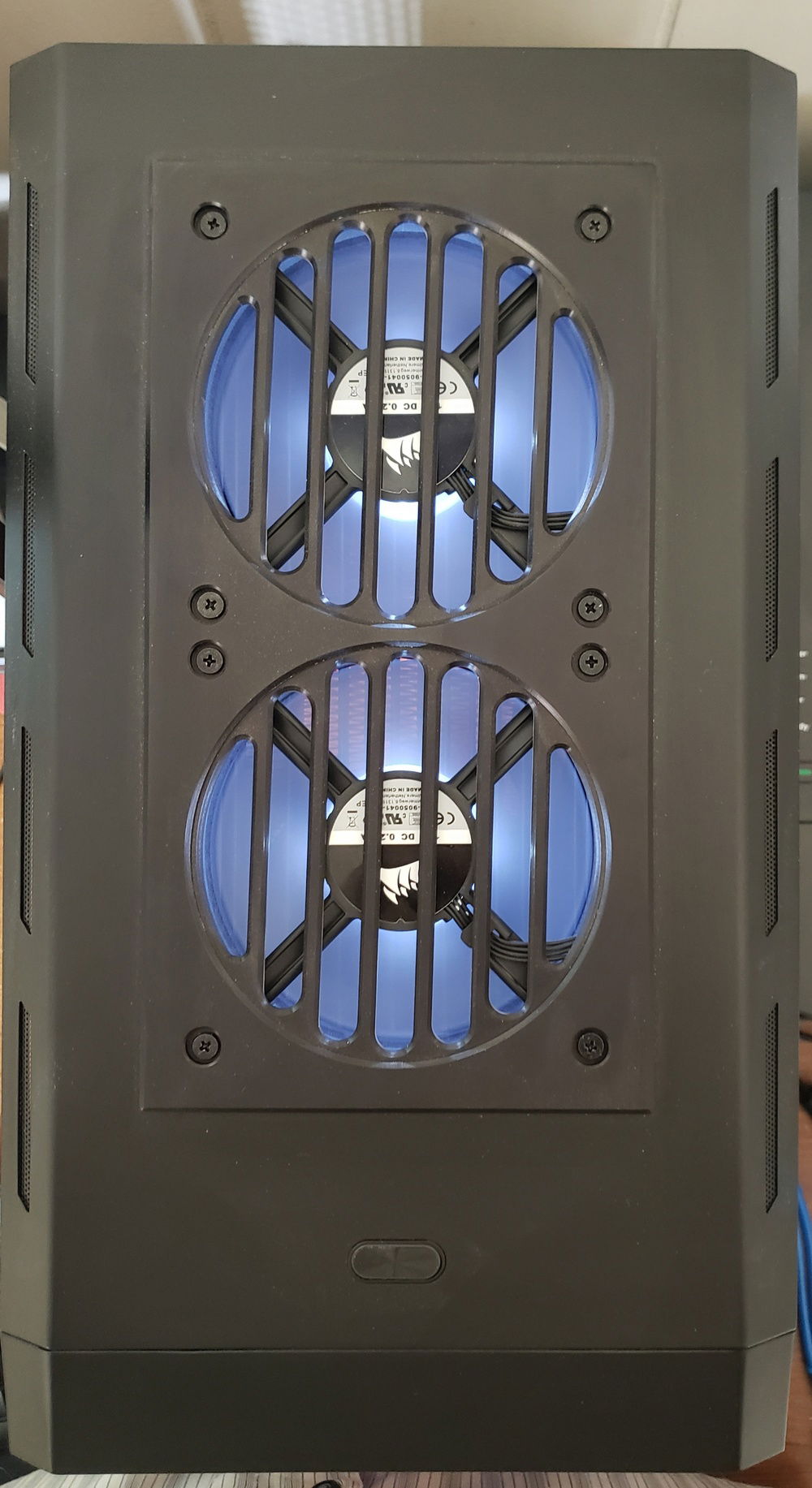 I cut out the case and added the grill for top rad.