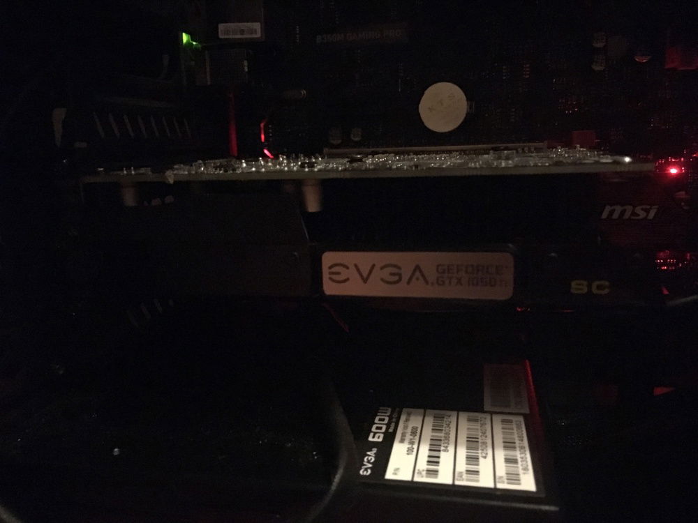 Superclocked EVGA GTX 1050Ti