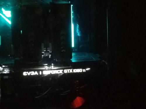 the blue with the contrast of the white on the 1080ti
