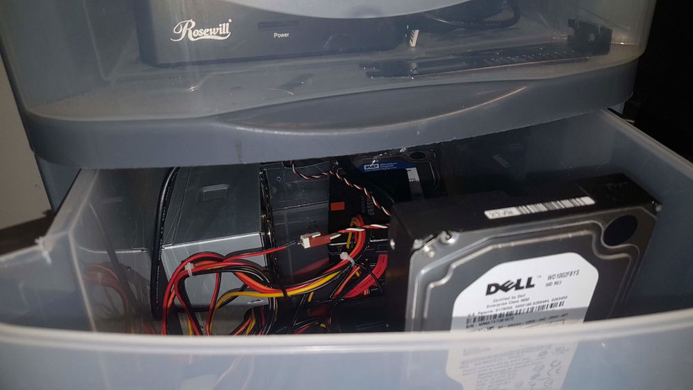 HDD/PSU drawer doesn't open very far due to cable restrictions