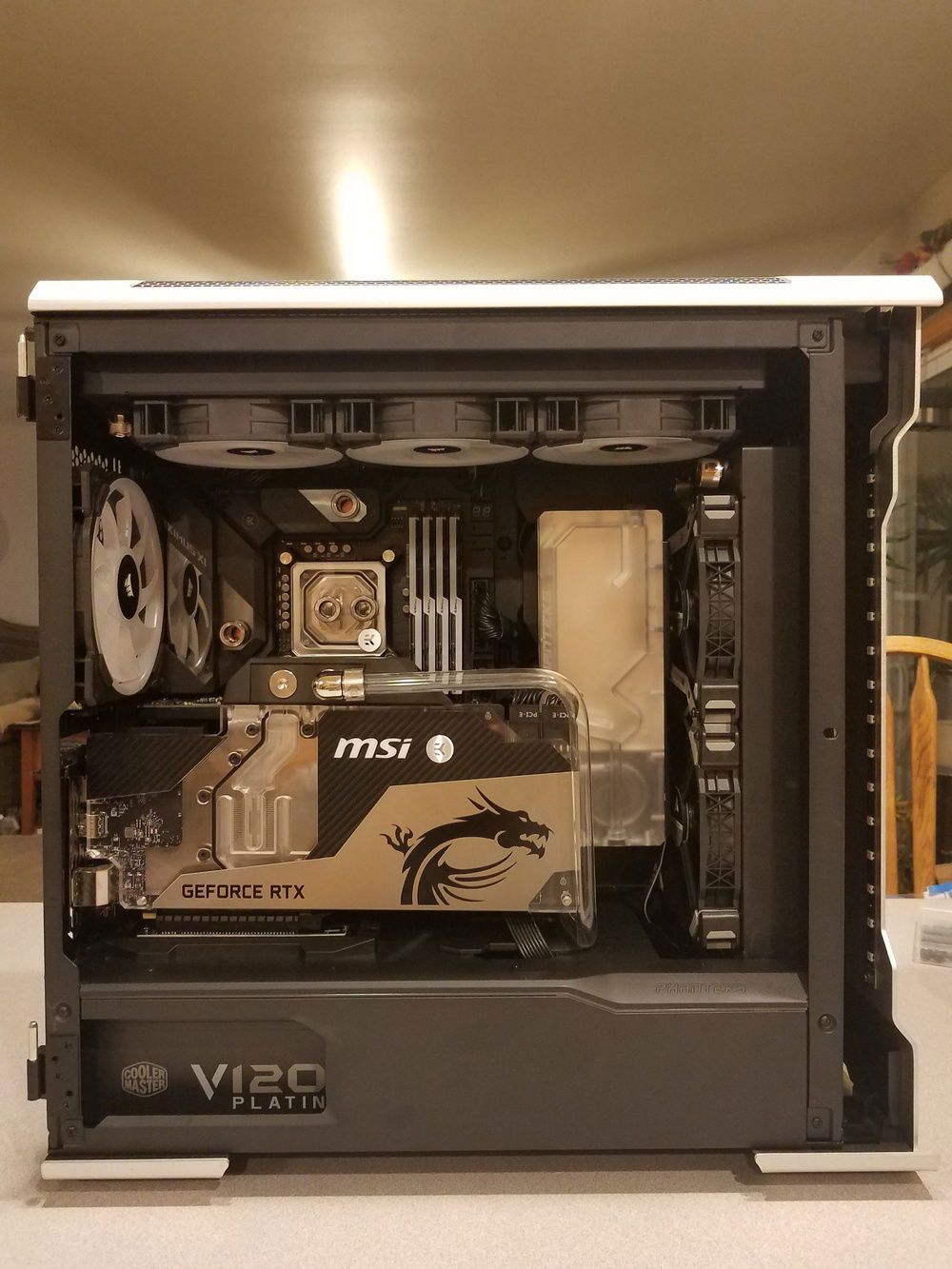 The first test bends