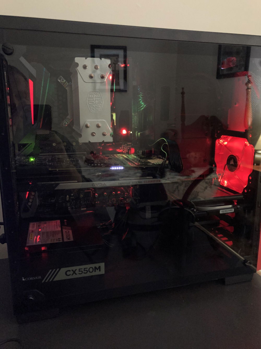 It’s on without LED light strips