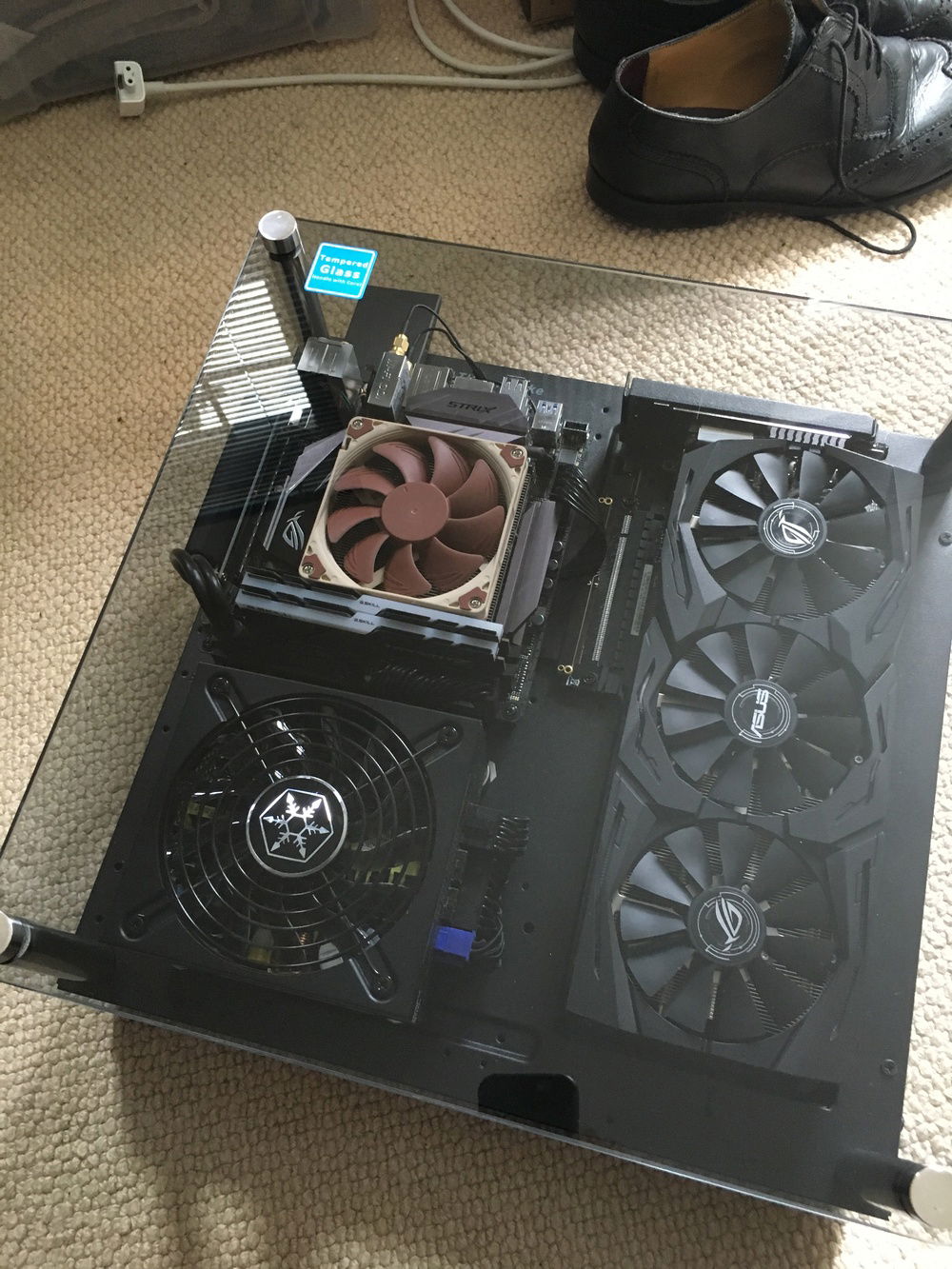 Rods came back. Ended up taking over 120mm off their length. Makes quite the difference.