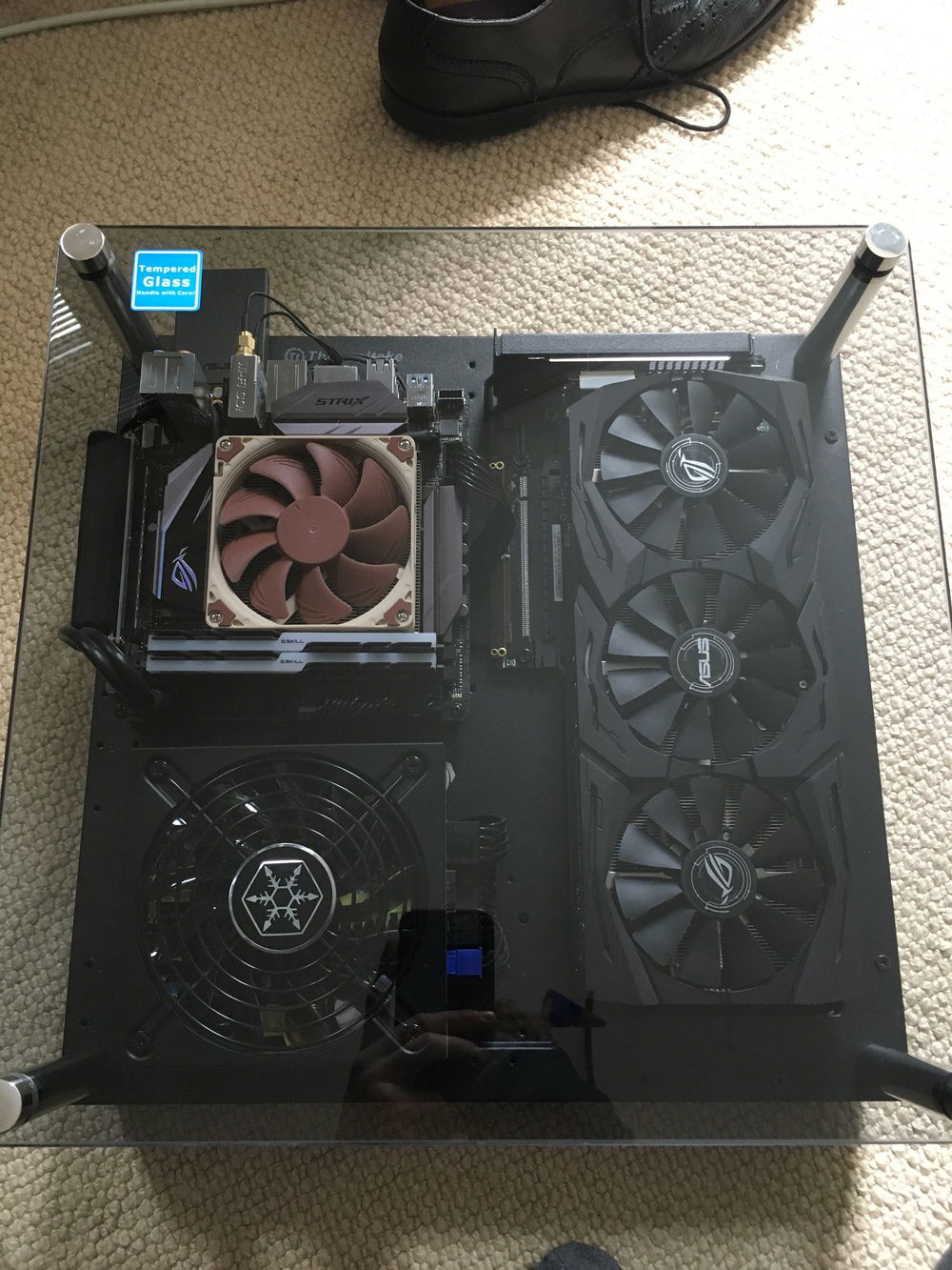 Plastic peel now gone. Little sticker remains for some reason.