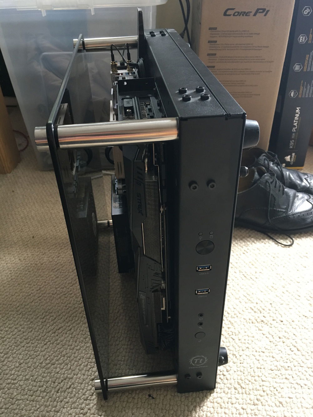 Still plenty of breathing room for the GPU.