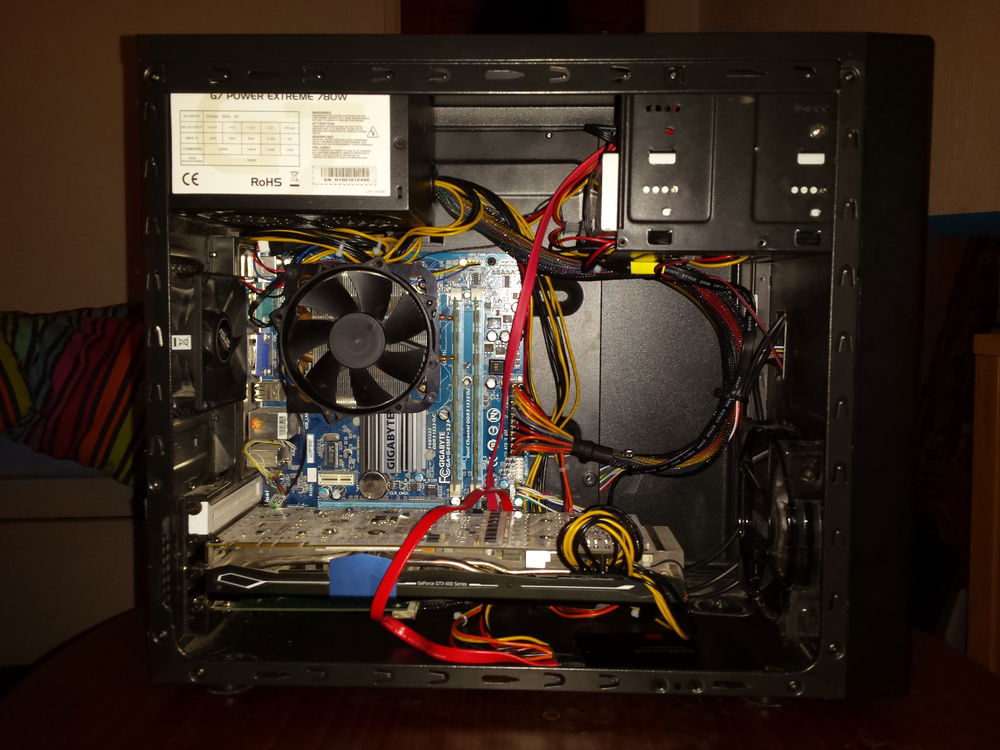 Detailed inside picture