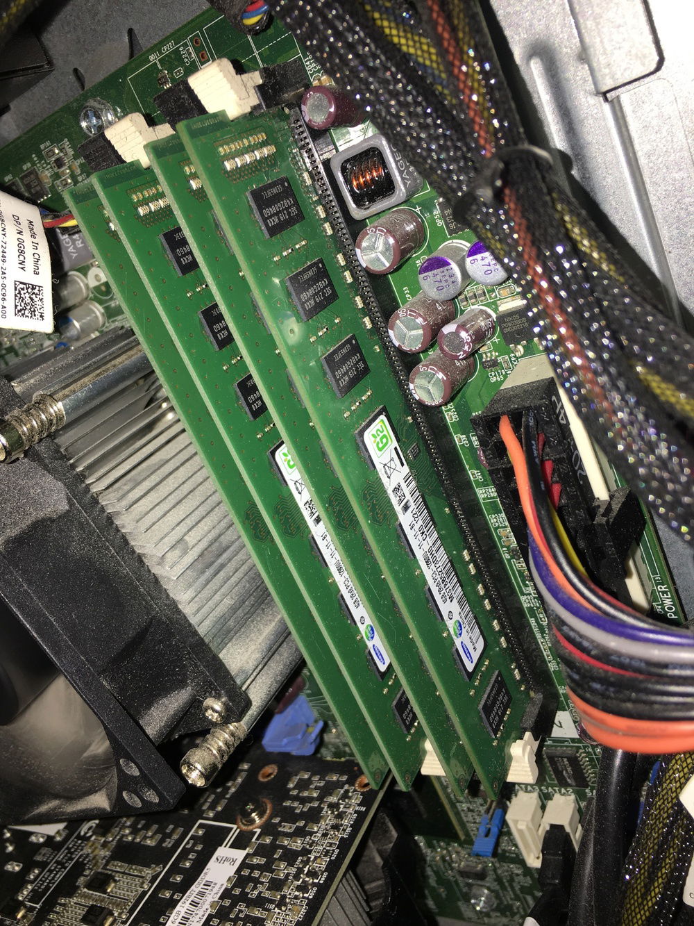 Some ram that came with the computer