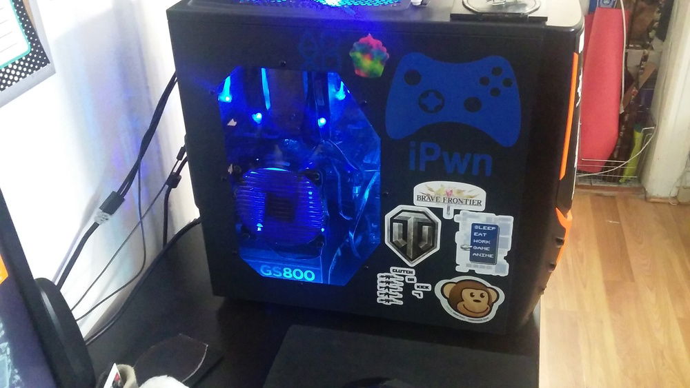 Pre-760T Tower Exterior (Left Side) [Raidmax Super Viper]