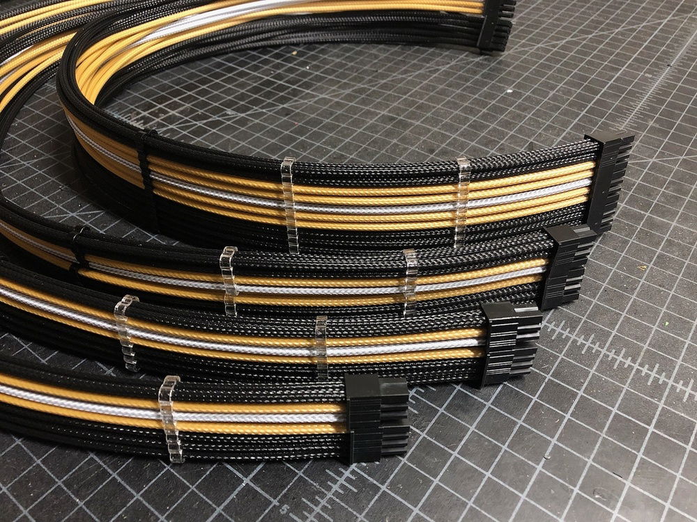 Custom sleeved cables