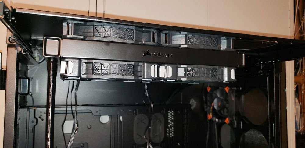 Push/Pull on a Corsair H115i Platinum