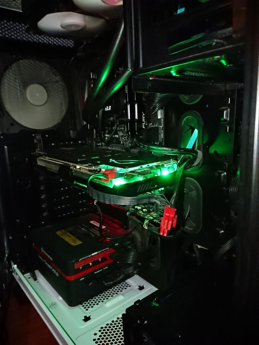 Internals. A bit dusty.