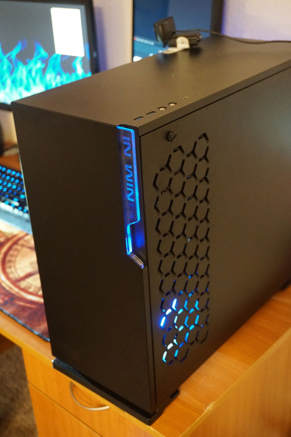 The little RGB on the front of the case