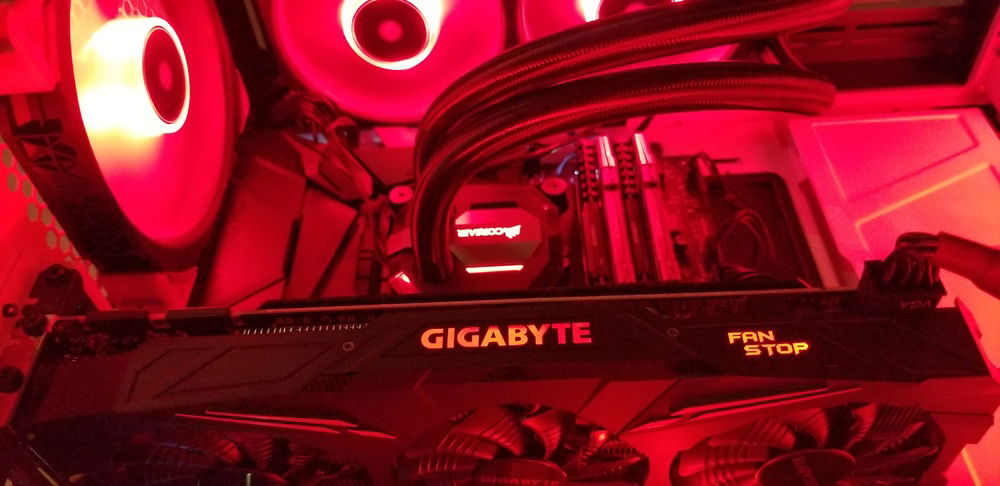 Highlighting the bottom to top shot of all the components