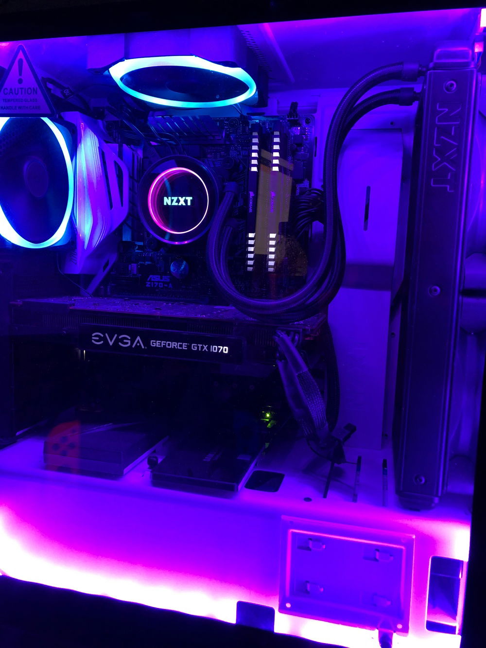 The build at its current state