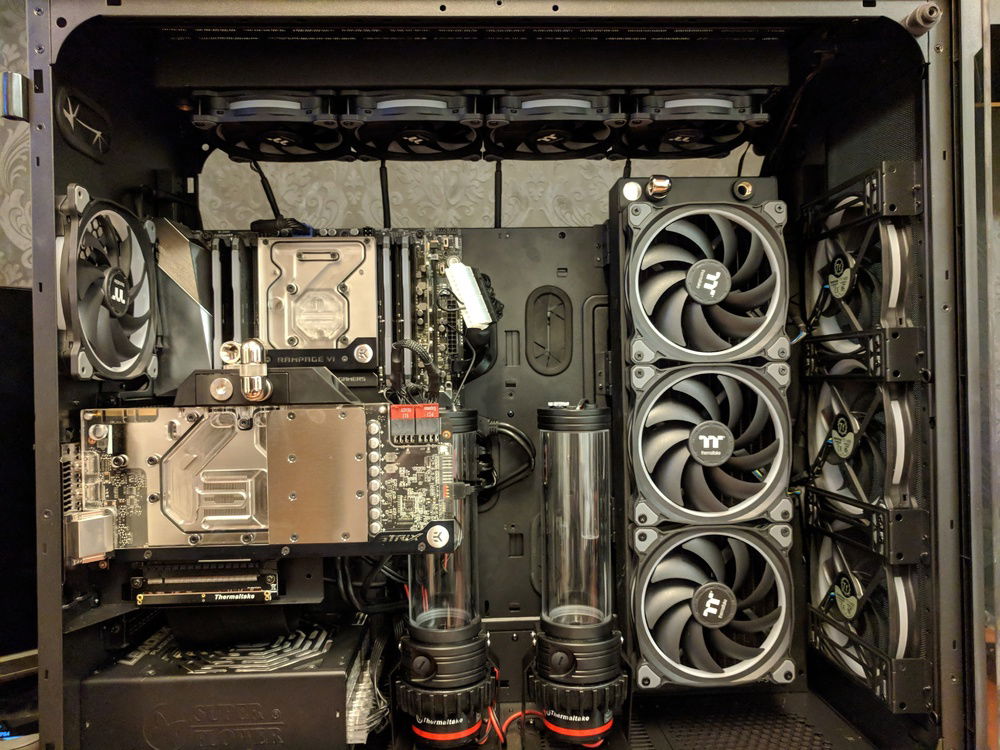 Installing the pumps. (Tight squeeze)