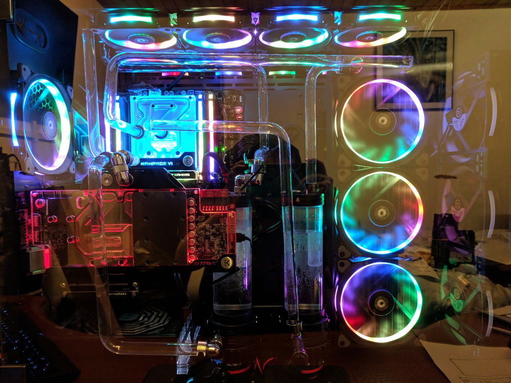 Leak check complete, powering it on.