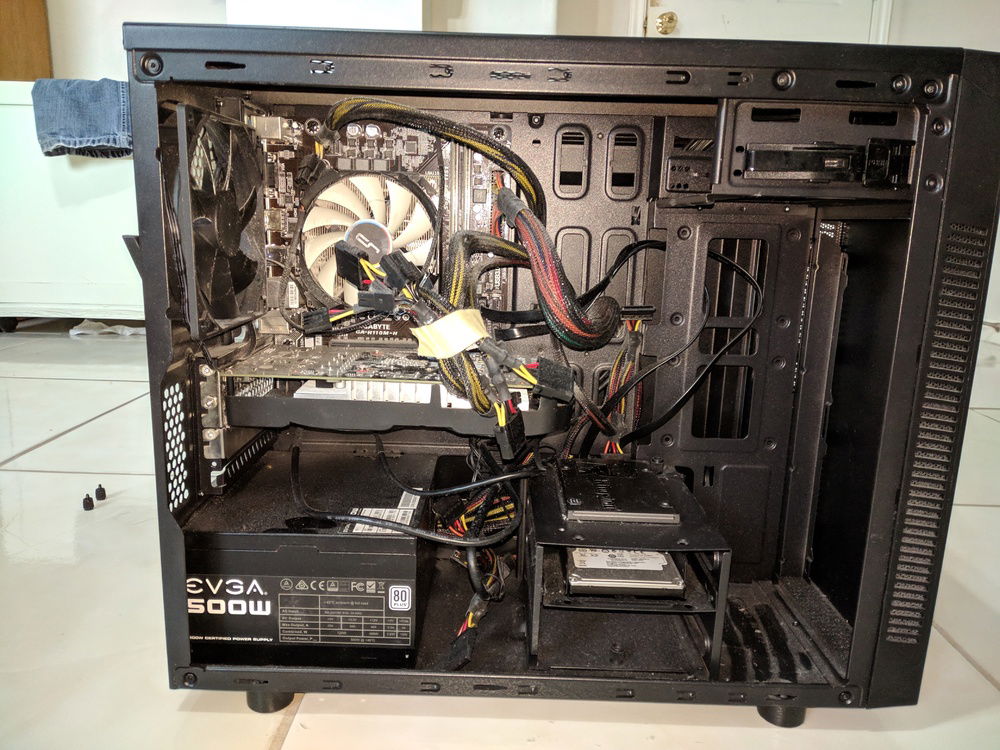 Is bout CPU, Fan, Cooling, Ram, PSU, and HDD/SSD