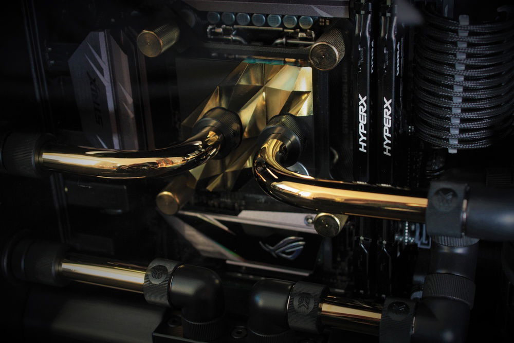 CPU block and some pipes
