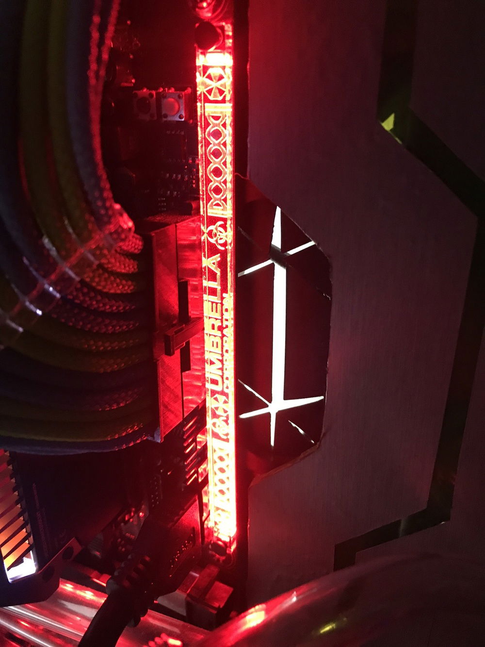 Testing custom light shield