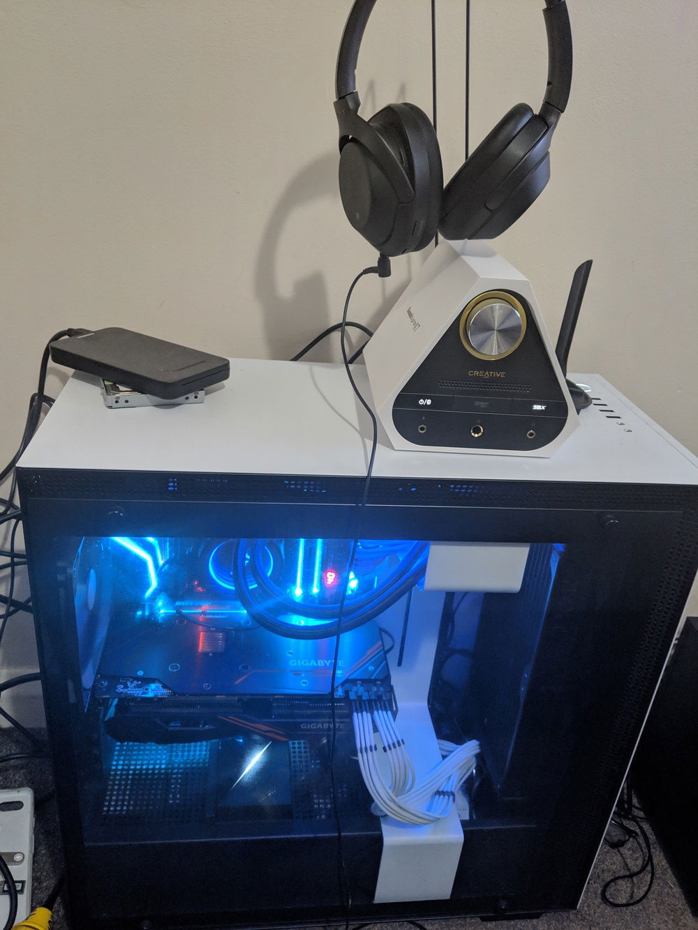 complete setup including soundblaster