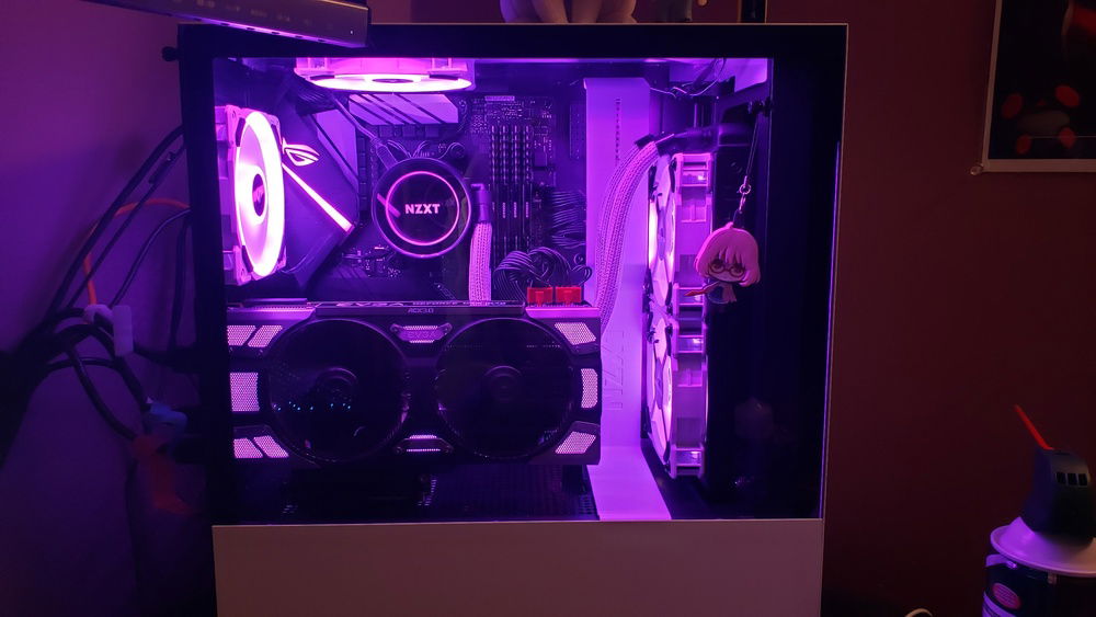 Front shot (room lights on)