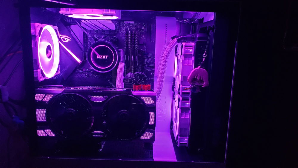 Front shot (room lights off)