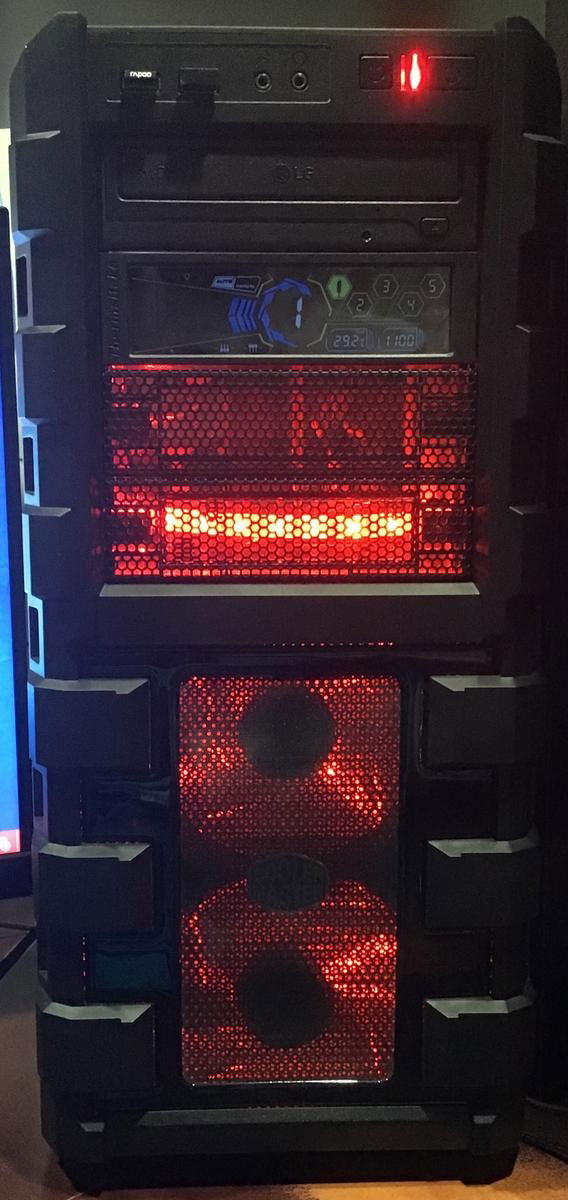 The front of my computer