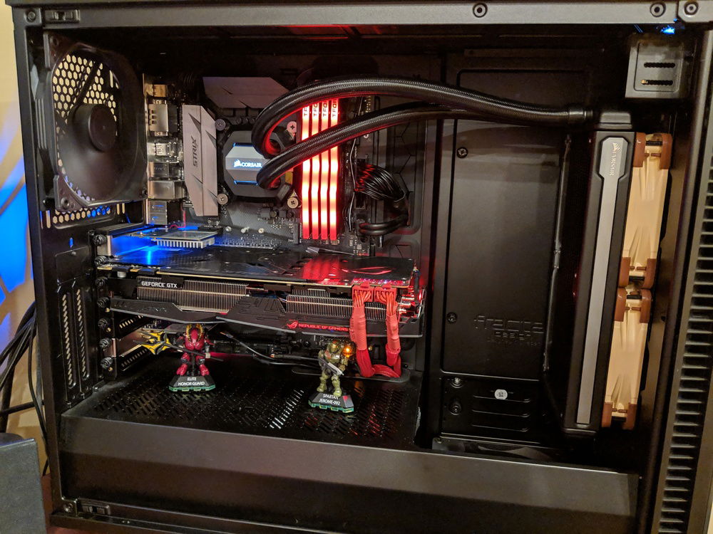 Head-on look into Thicc Boi.